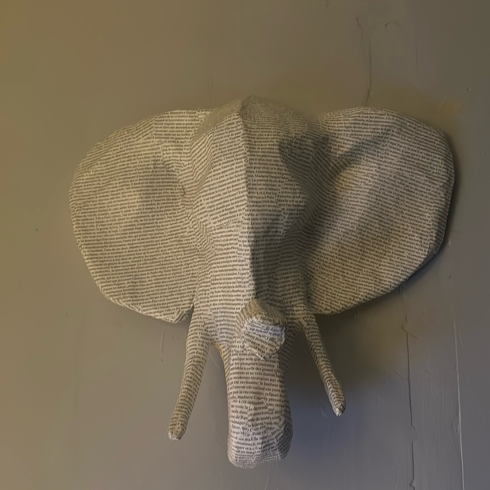 RH baby elephant head discontinued
